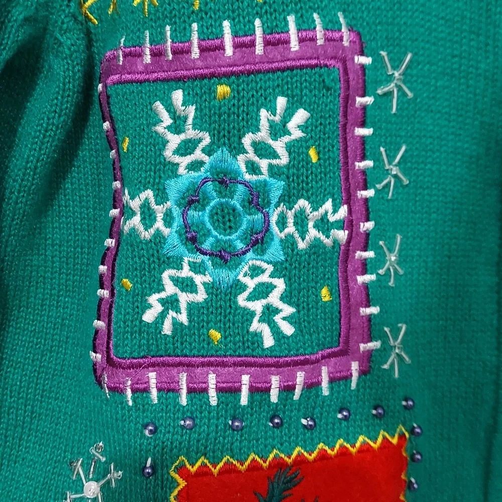 Jason Maxwell Christmas sweater size small (InvW099) - Picture 6 of 10